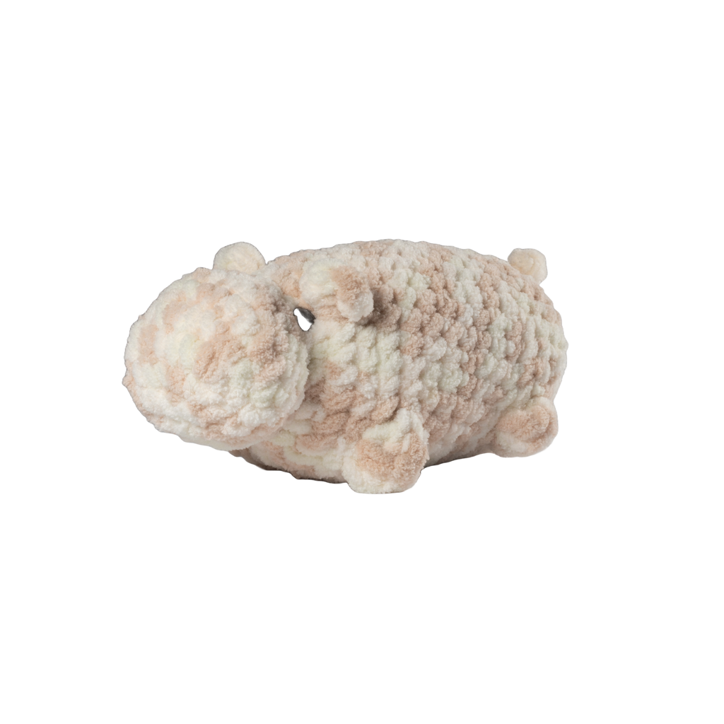 Hippo Pink and White